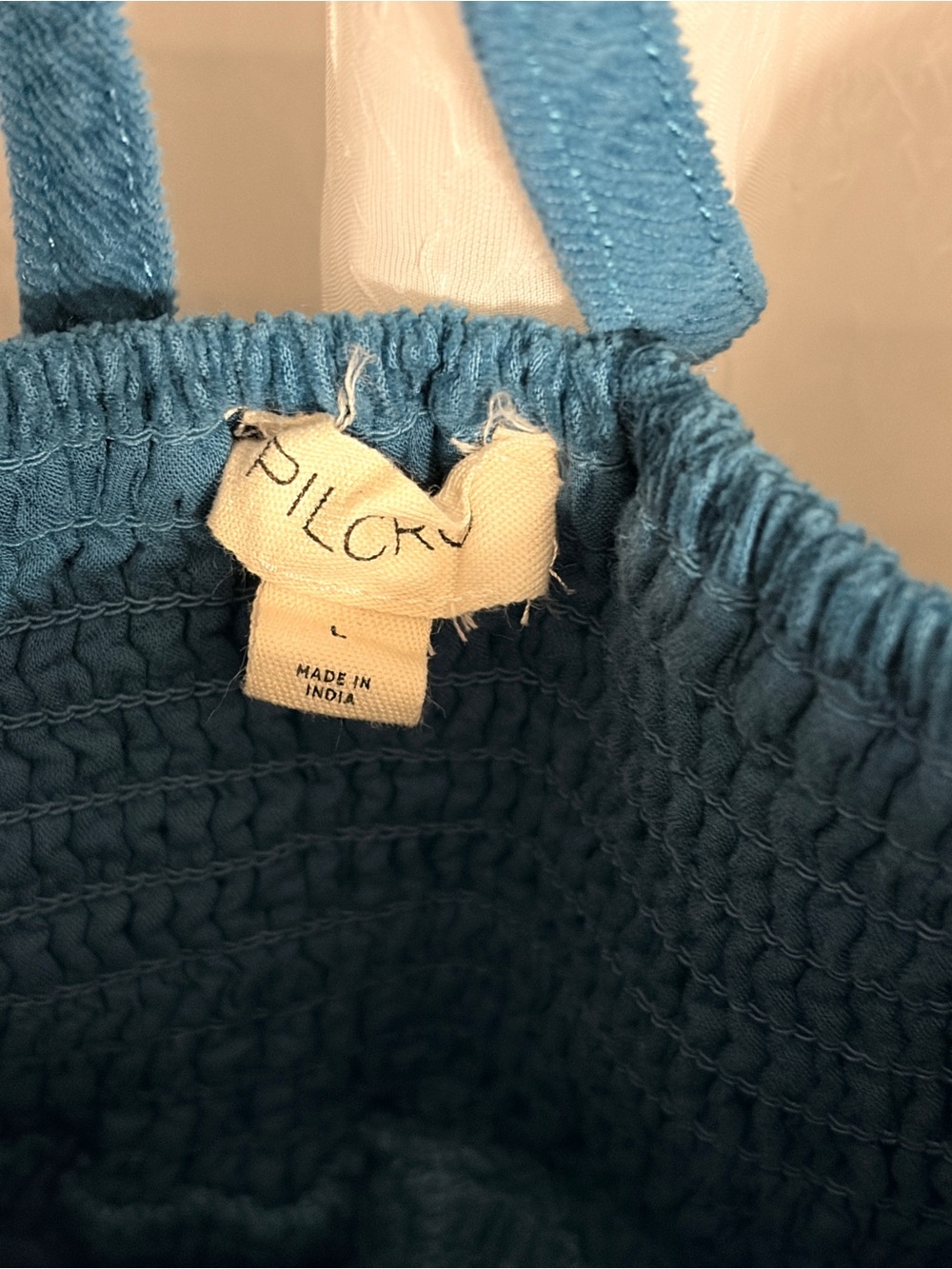 Anthropologie Pilcro Square-Neck Corduroy Babydoll Mini Dress - Picture 8 of 8